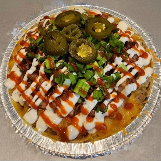 Chicken Bacon Ranch Baked Potato